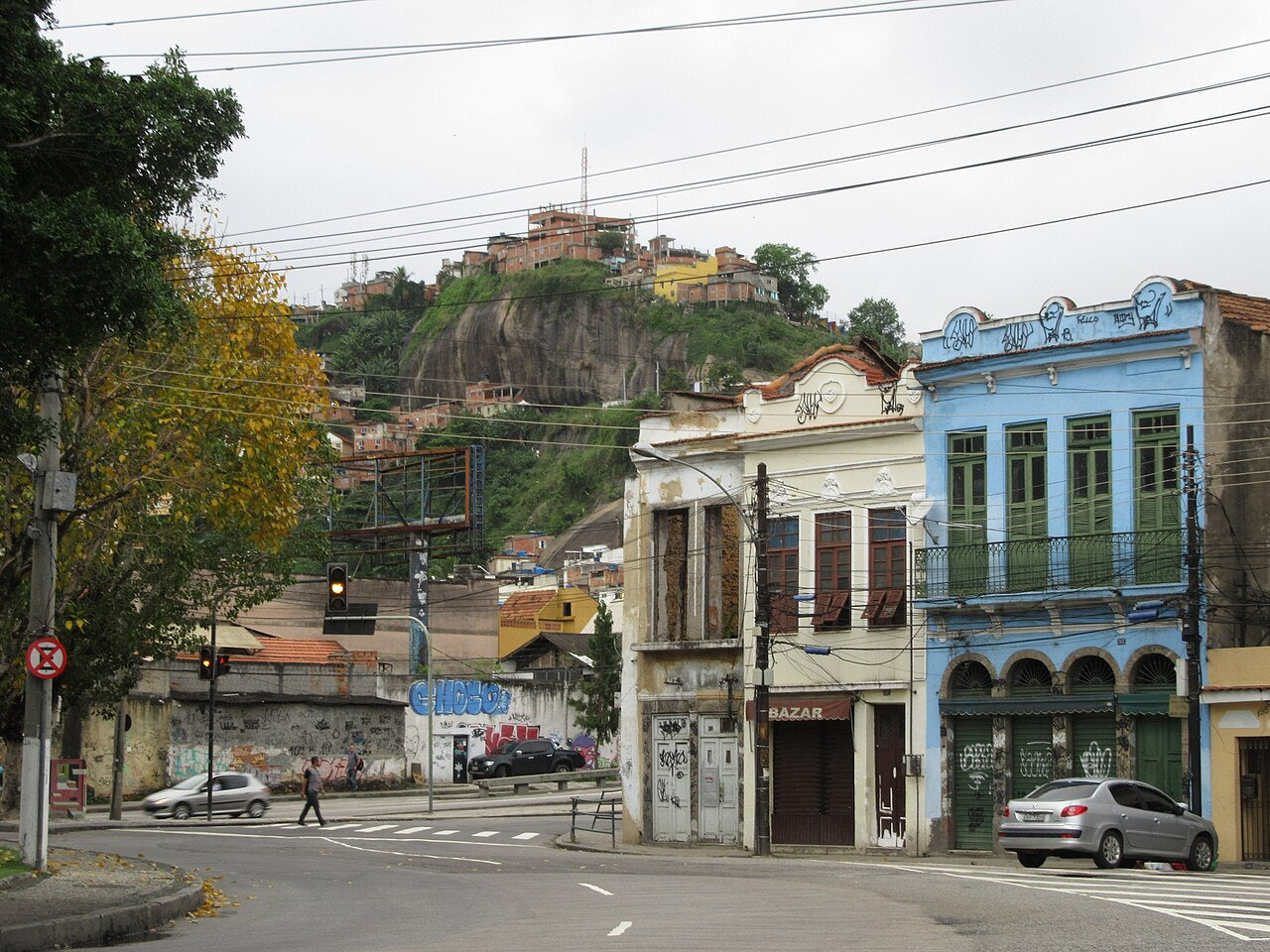 Morro da Providência et bâtiments du quartier Santo Cristo à Rio
