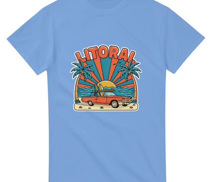 T-shirt Brésil — Voiture vintage & plage Brazilina