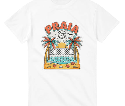T-shirt Brésil — Beach-volley rétro Brazilina
