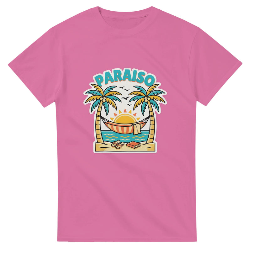 Hamac entre palmiers — T-shirt PARAÍSO Brazilina