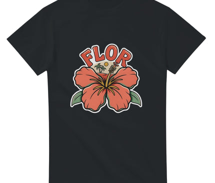 T-shirt Brésil — Fleur tropicale & paysage Brazilina
