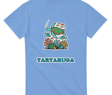 Tortue de mer & récif — T-shirt océan Brazilina