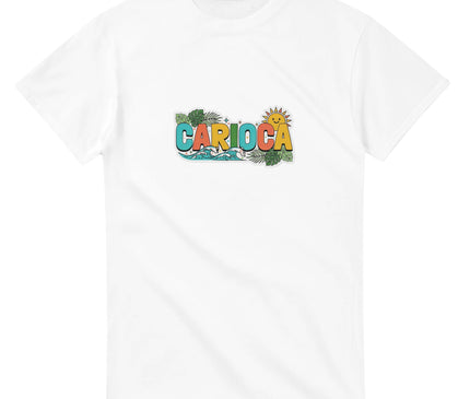 Lettrage CARIOCA — T-shirt Rio Brazilina