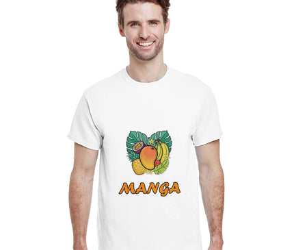 Mangue & fruits — T-shirt tropical Brazilina