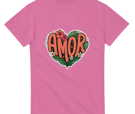 Cœur tropical AMOR — T-shirt Brazilina