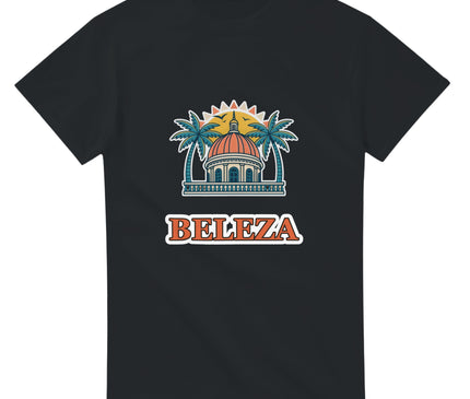 T-shirt Brésil — Palmiers & dôme colonial Brazilina