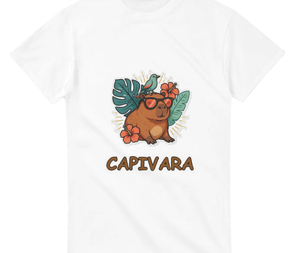 Capybara cool — T-shirt tropical fun Brazilina