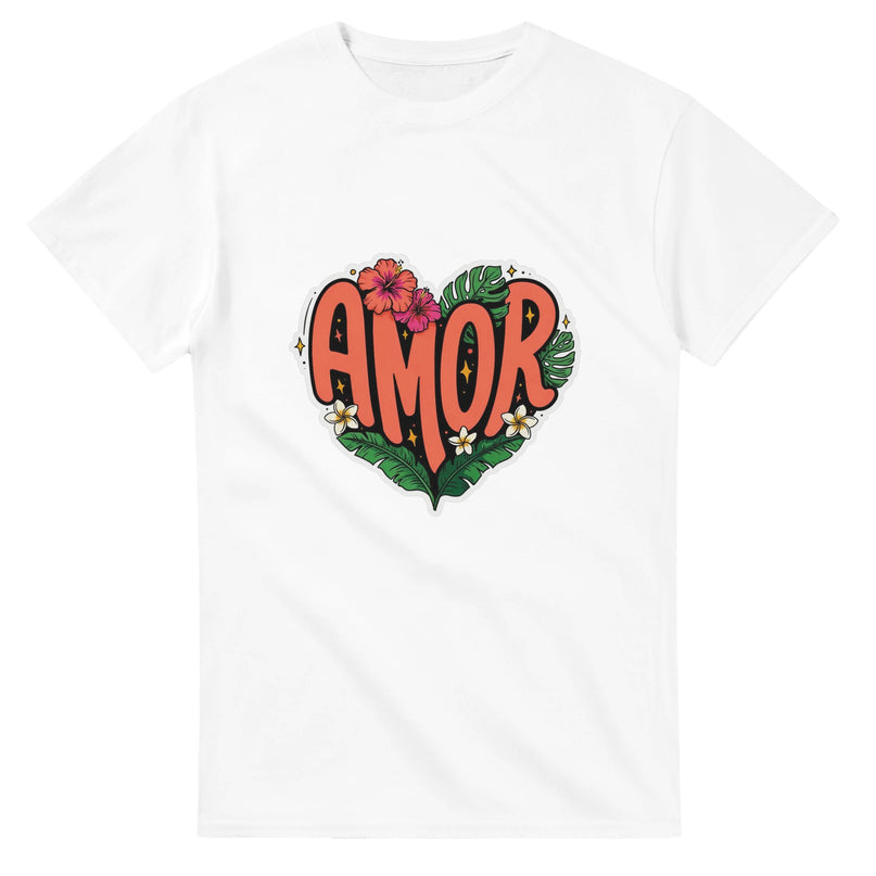 Cœur tropical AMOR — T-shirt Brazilina
