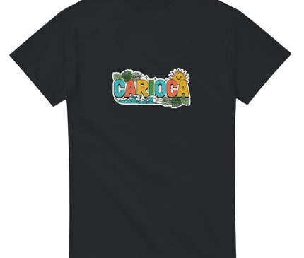Lettrage CARIOCA — T-shirt Rio Brazilina