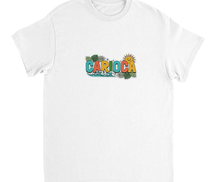 Lettrage CARIOCA — T-shirt Rio Brazilina