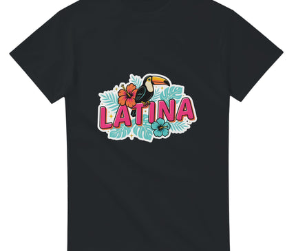 T-shirt Brésil — Latina (rose vibrant) Brazilina