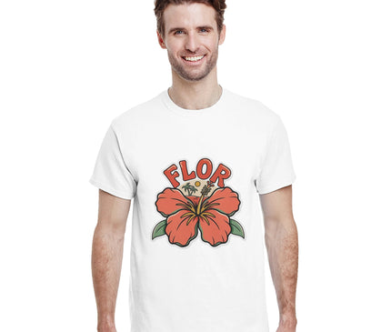 T-shirt Brésil — Fleur tropicale & paysage Brazilina