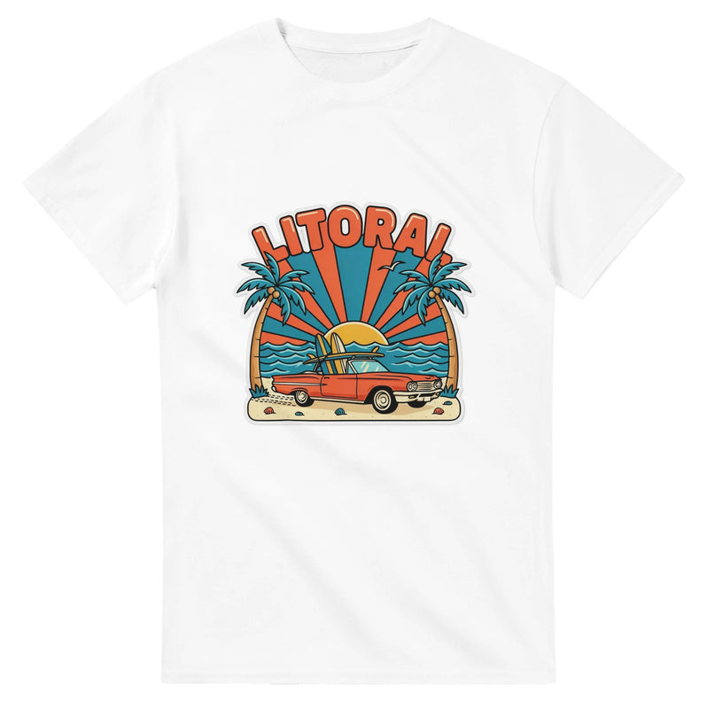 T-shirt Brésil — Voiture vintage & plage Brazilina