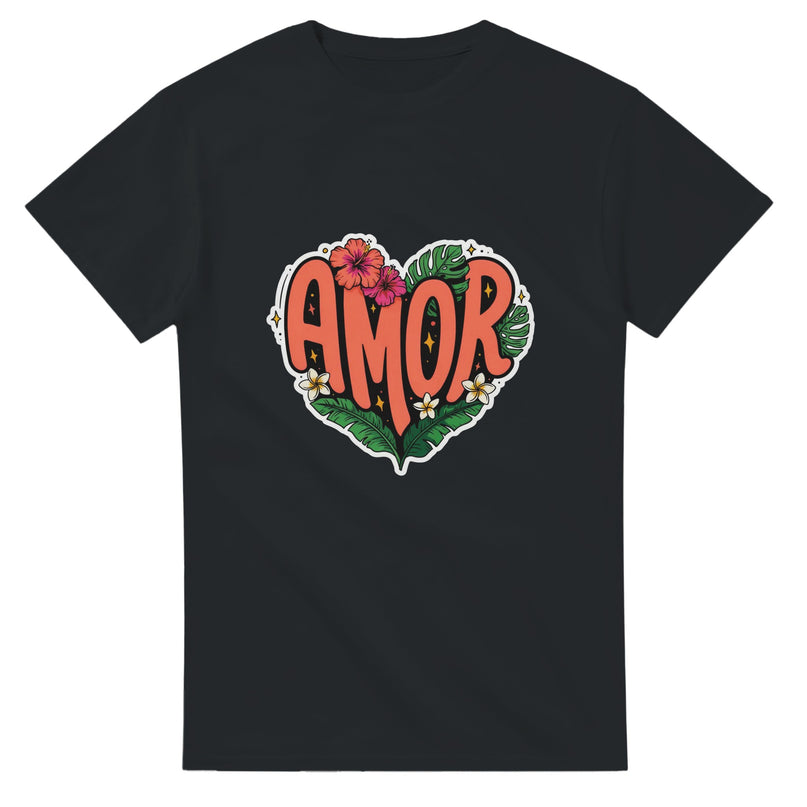 Cœur tropical AMOR — T-shirt Brazilina