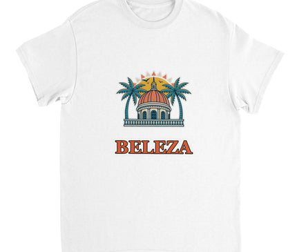 T-shirt Brésil — Palmiers & dôme colonial Brazilina