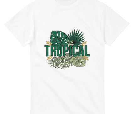 Feuilles monstera — T-shirt TROPICAL Brazilina