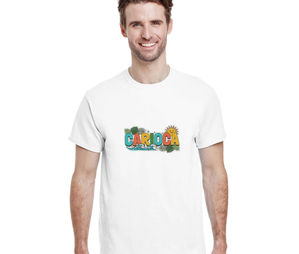 Lettrage CARIOCA — T-shirt Rio Brazilina