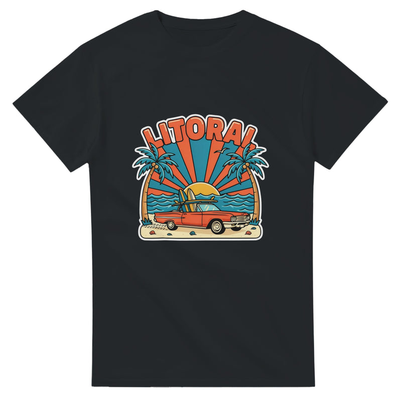 T-shirt Brésil — Voiture vintage & plage Brazilina