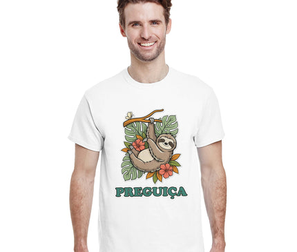 Paresseux tropical — T-shirt fun Brazilina