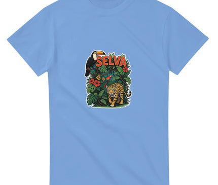 T-shirt Brésil — Toucan & jaguar amazoniens Brazilina