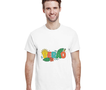 Été tropical VERÃO — T-shirt Brazilina