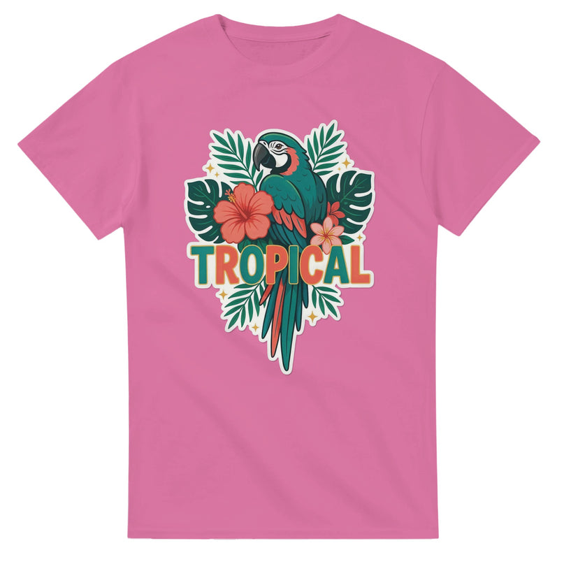 T-shirt Brésil — Perroquet & fleurs exotiques Brazilina