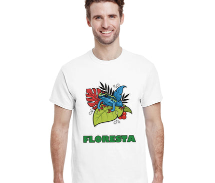 Grenouille colorée — T-shirt Amazonie Brazilina
