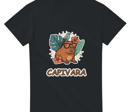 Capybara cool — T-shirt tropical fun Brazilina