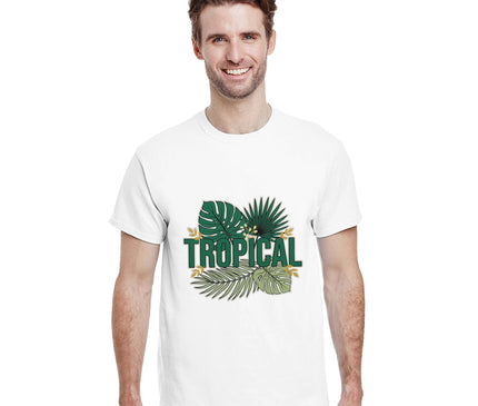 Feuilles monstera — T-shirt TROPICAL Brazilina