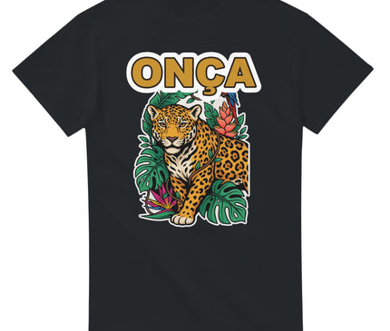T-shirt Brésil — Jaguar & faune amazonienne Brazilina