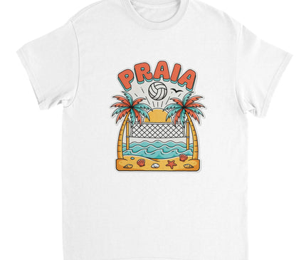 T-shirt Brésil — Beach-volley rétro Brazilina