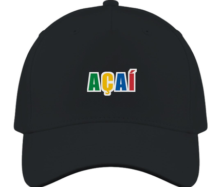 casquette-bresil-acai Noir