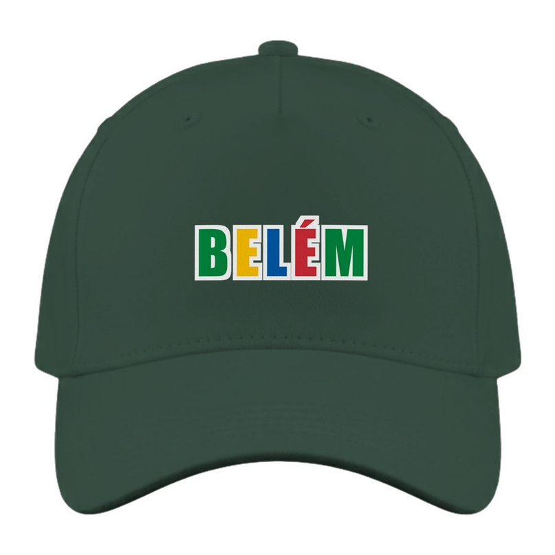 casquette-bresil-belem Vert bouteille