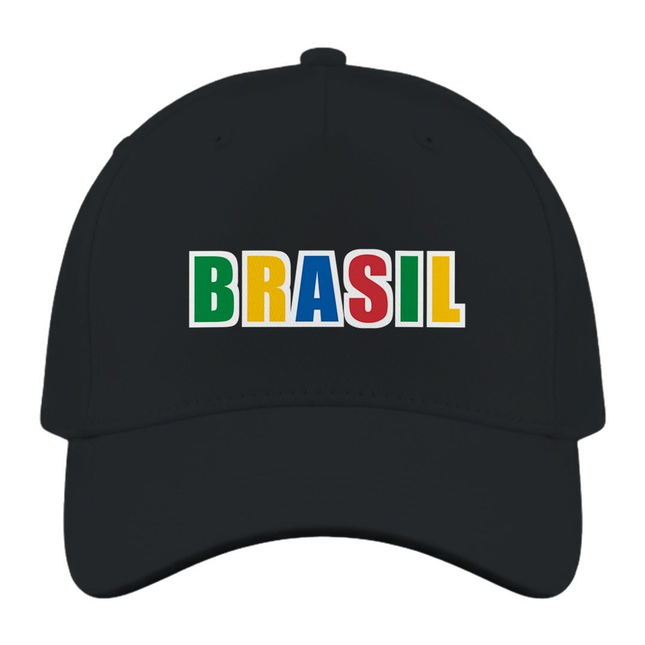 casquette-bresil-brasil Noir