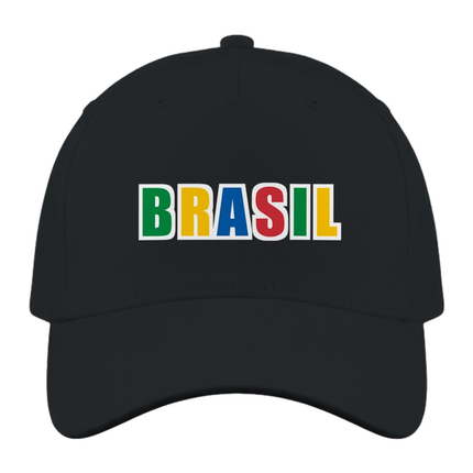 casquette-bresil-brasil Noir