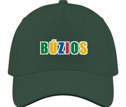 casquette-bresil-buzios Vert bouteille