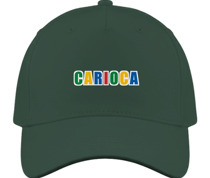 casquette-bresil-carioca Vert bouteille