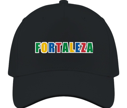 casquette-bresil-fortaleza Noir