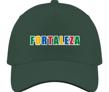 casquette-bresil-fortaleza Vert bouteille