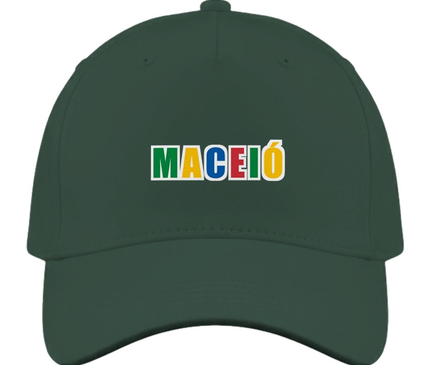 casquette-bresil-maceio Vert bouteille
