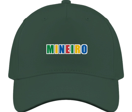 casquette-bresil-mineiro Vert bouteille