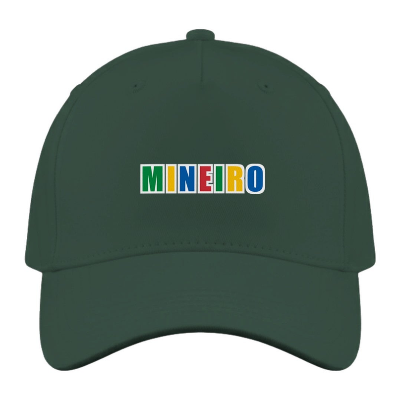 casquette-bresil-mineiro Vert bouteille