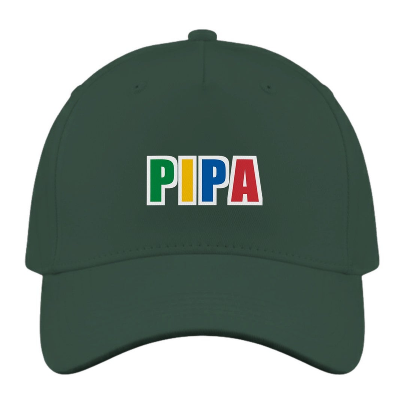 casquette-bresil-pipa Vert bouteille