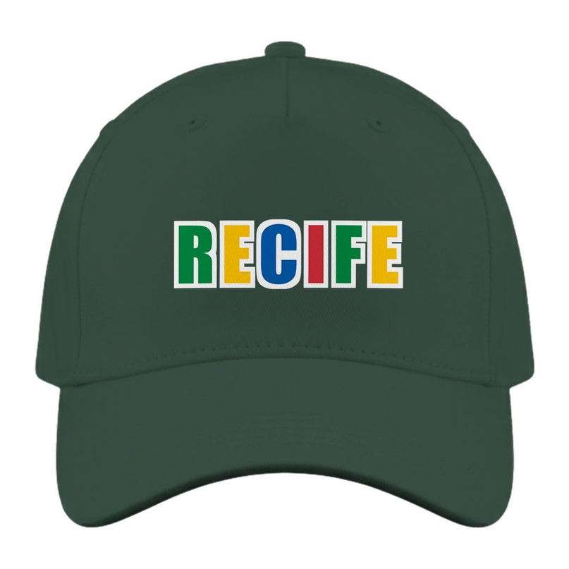casquette-bresil-recife Vert bouteille