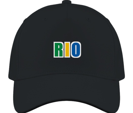 casquette-bresil-rio Noir