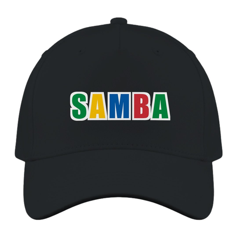 casquette-bresil-samba Noir