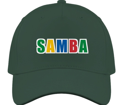 casquette-bresil-samba Vert bouteille