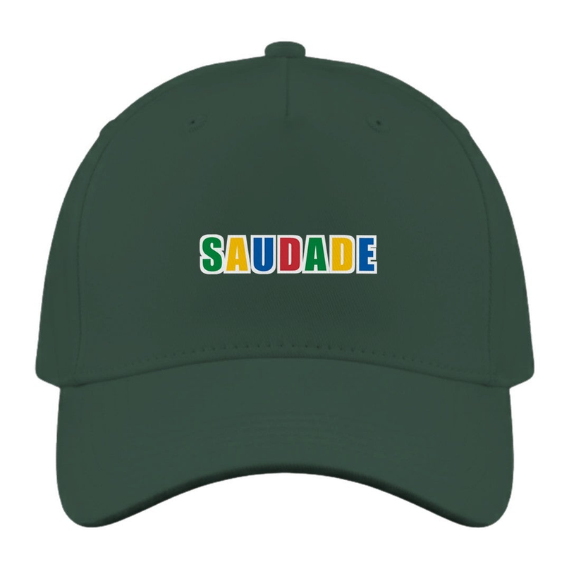 casquette-bresil-saudade Vert bouteille