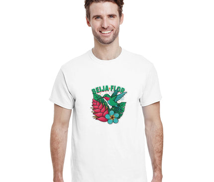 Colibri & fleurs — T-shirt BEIJA-FLOR Brazilina
