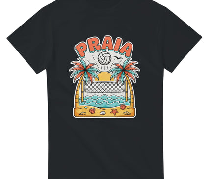 T-shirt Brésil — Beach-volley rétro Brazilina